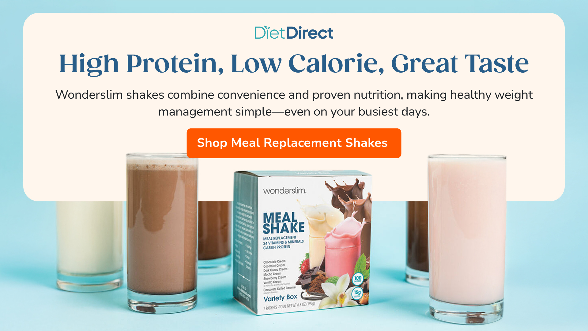 Enjoy Meal Replacement Protein Shakes